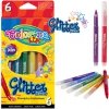 Markery Brokatore Flamastry 6 Kol Colorino Mazaki Pisaki [65641PTR]